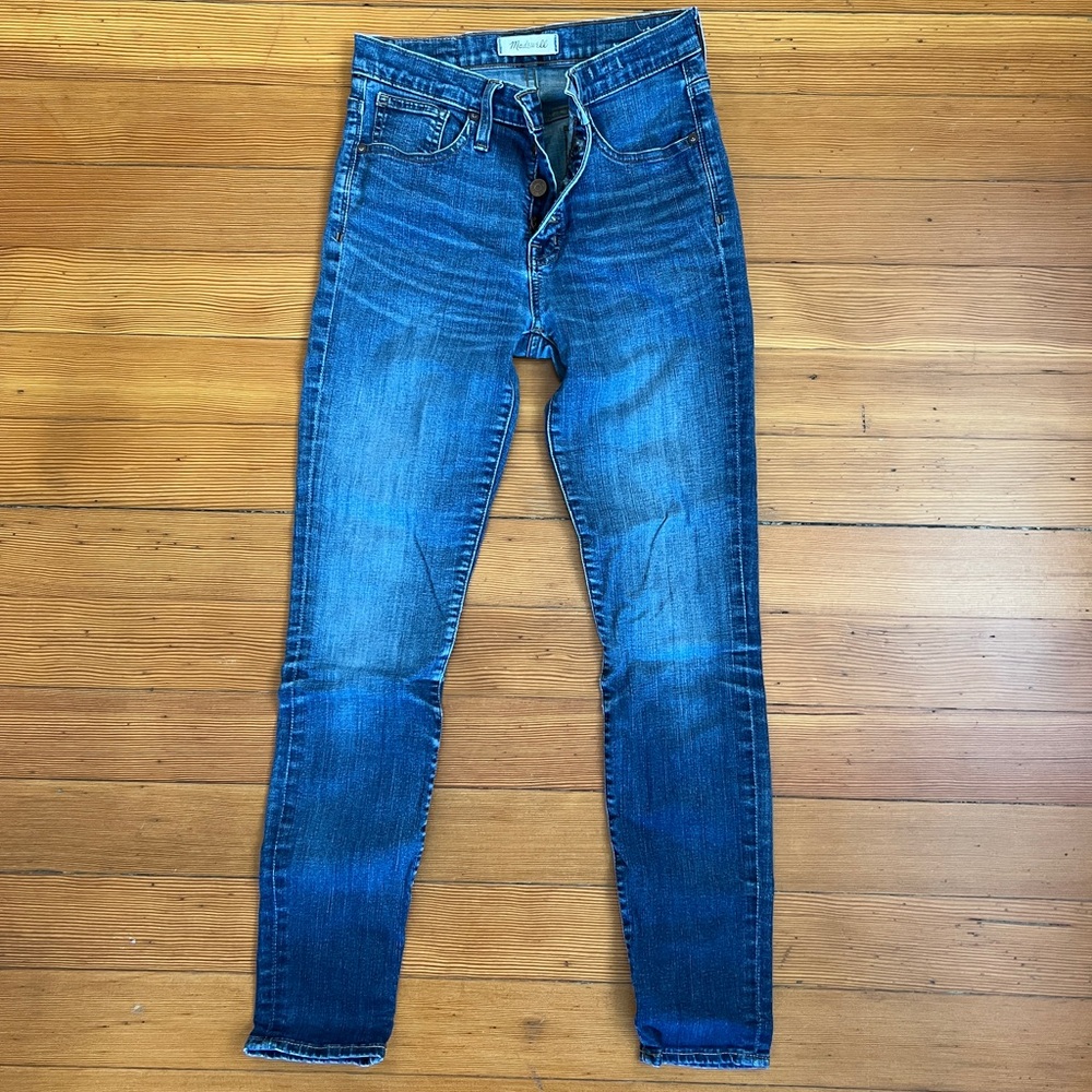 Madewell 9” High Rise Skinny Jeans